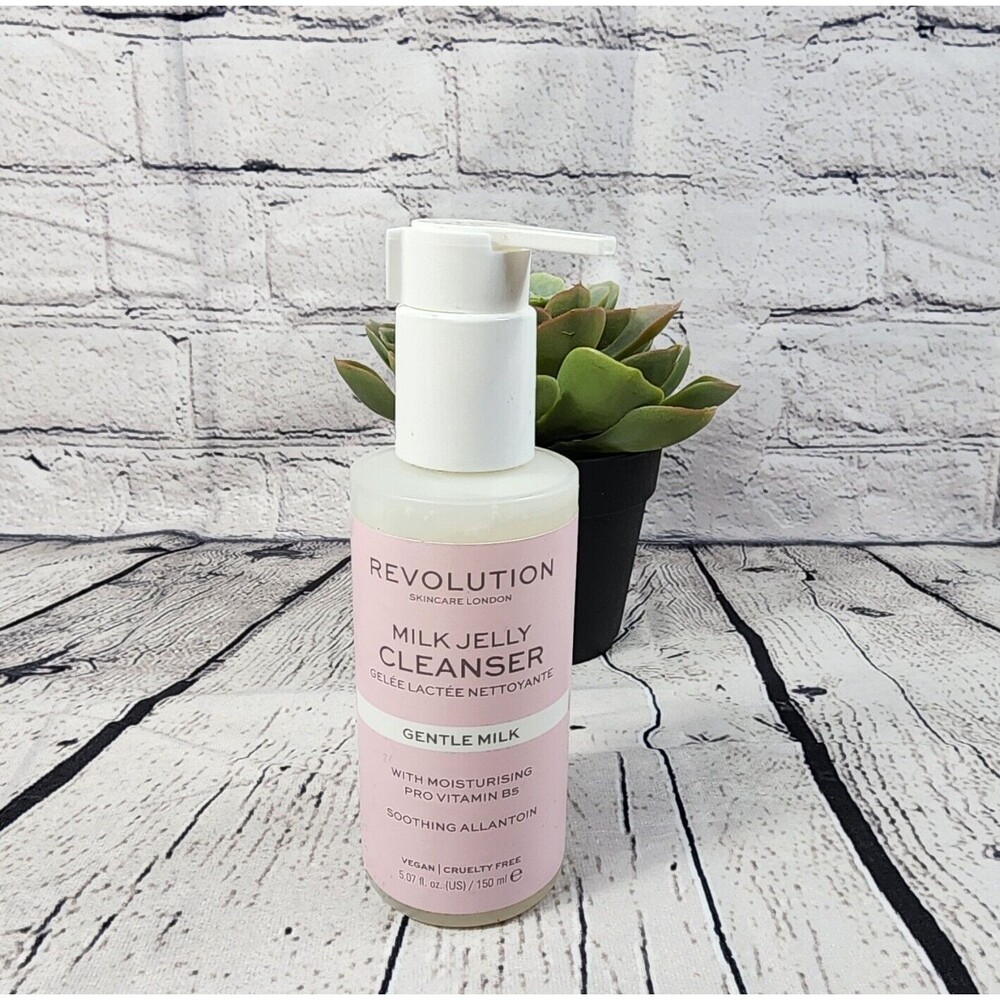 Revolution Skincare London Milk Jelly Gentle Milk Cleanser, 5.07 fl oz
